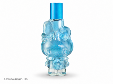 Botella Sanrio con pie de copyright