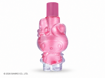 Botella de Sanrio con copyright discreto