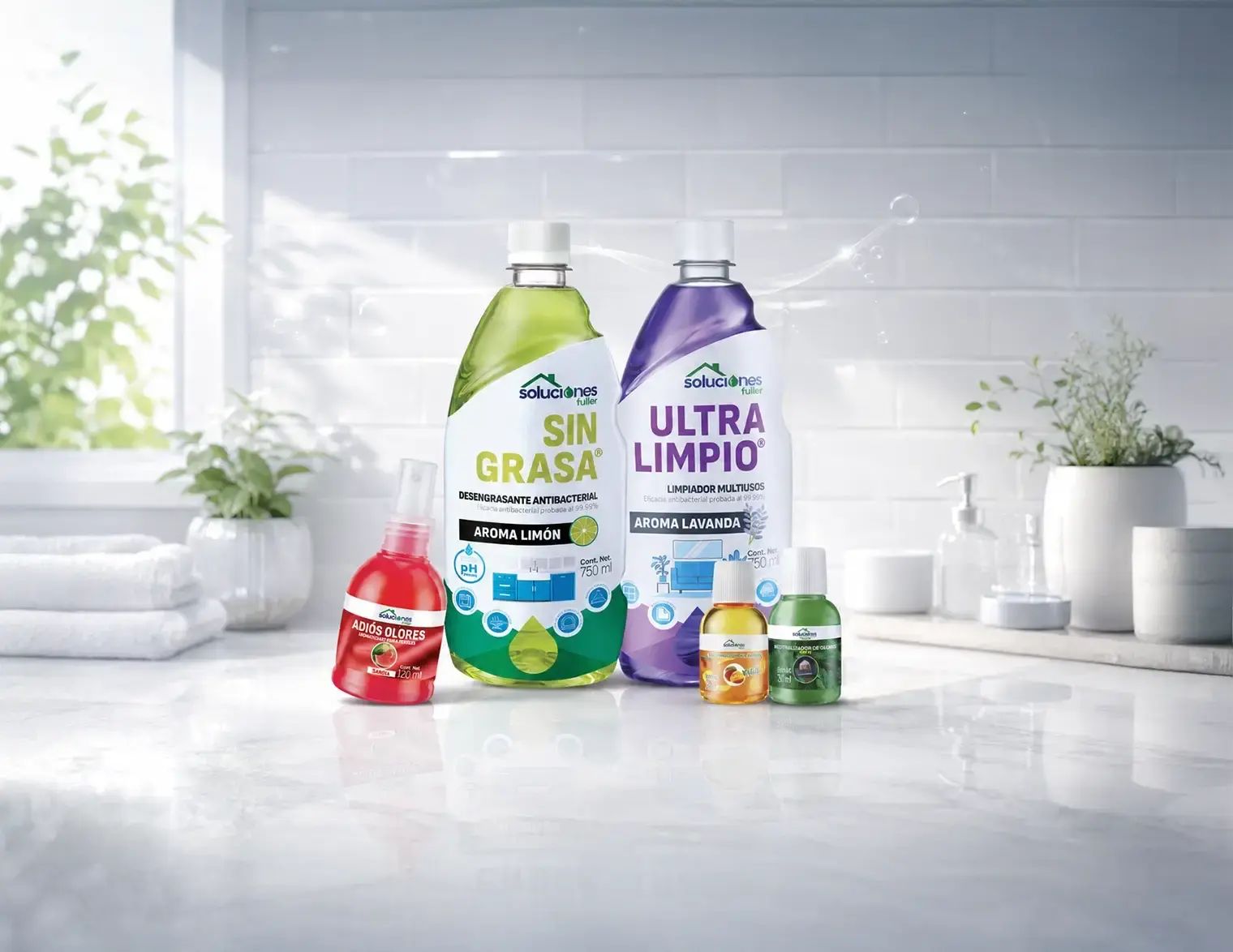 Productos de limpieza para el hogar
